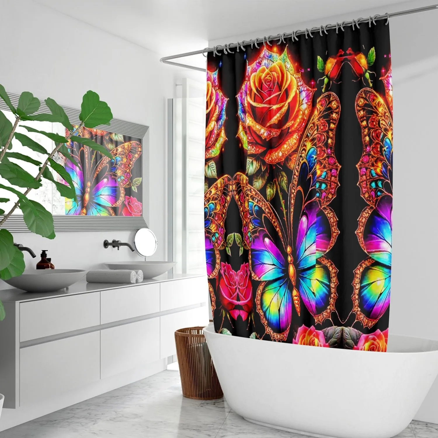 171. Quick-drying Shower Curtain