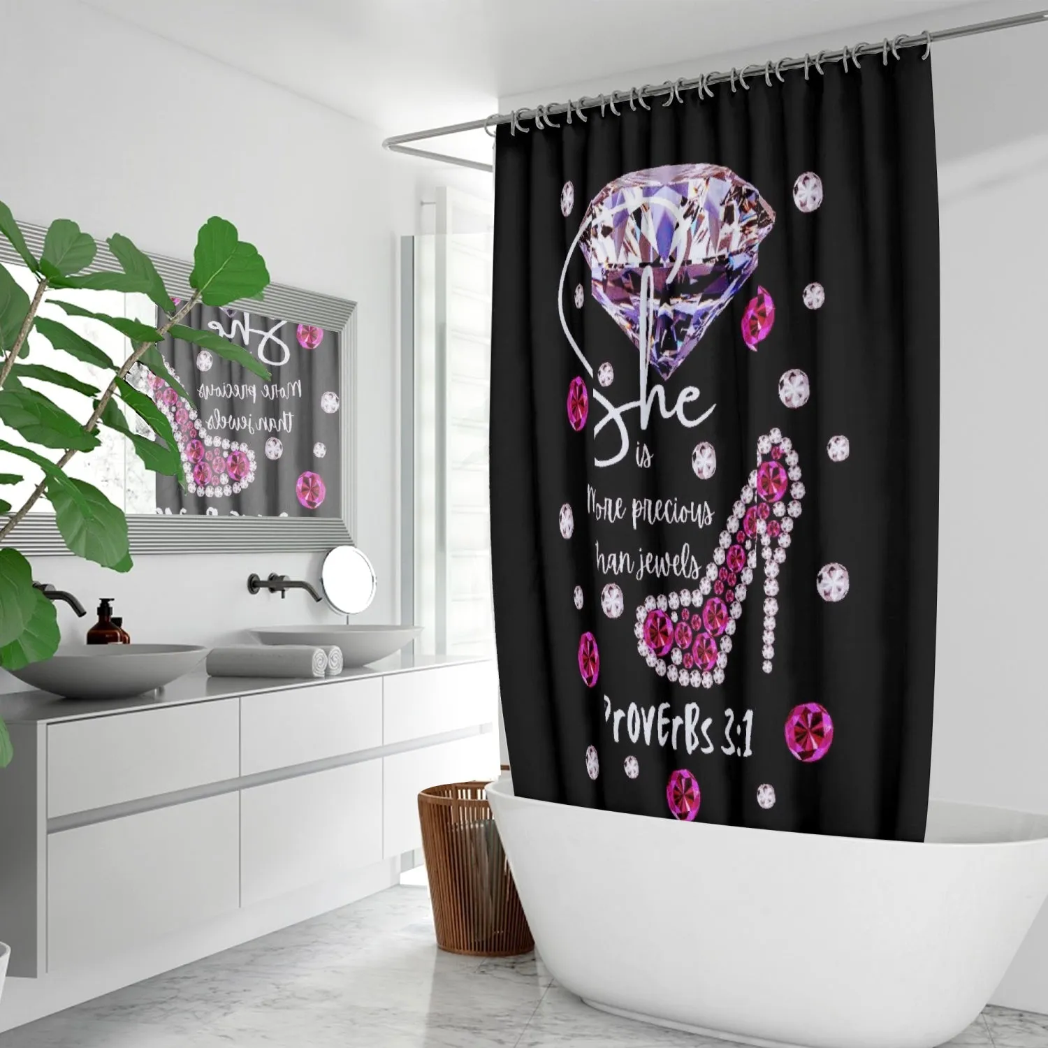 171. Quick-drying Shower Curtain