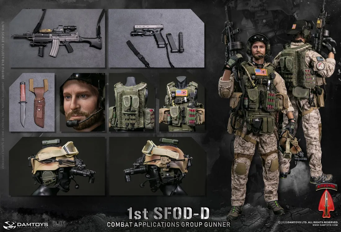 1st SFOD-D Group Gunner - AOR1 Combat Uniform