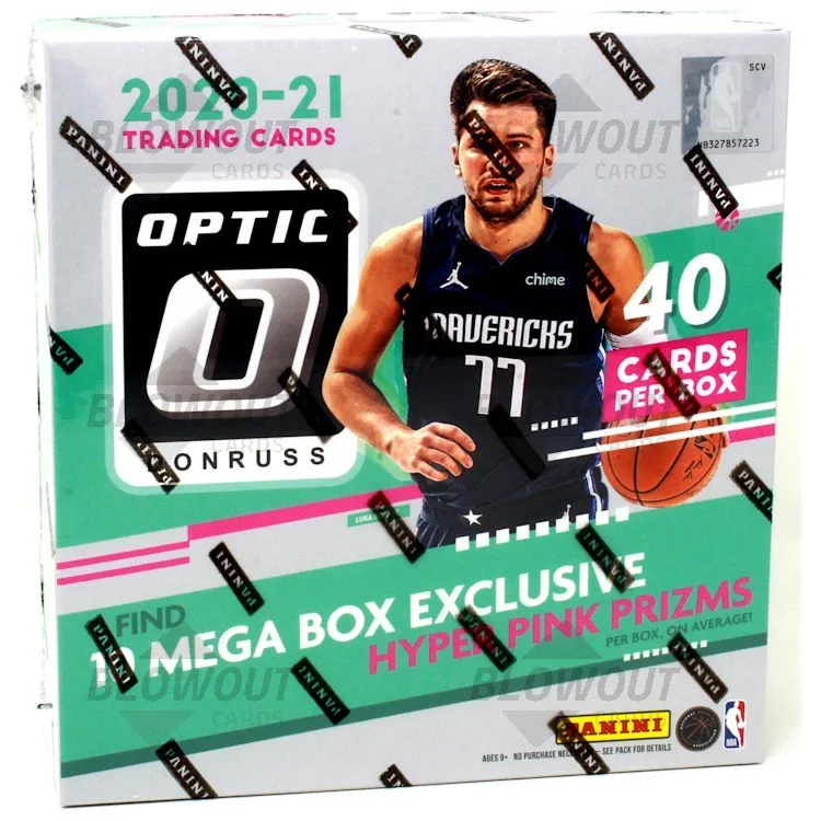 2020-21 Panini Donruss Optic Basketball Megabox (Hyper Pink Prizms)