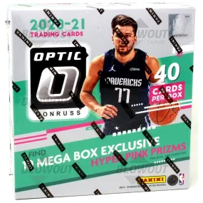 2020-21 Panini Donruss Optic Basketball Megabox (Hyper Pink Prizms)