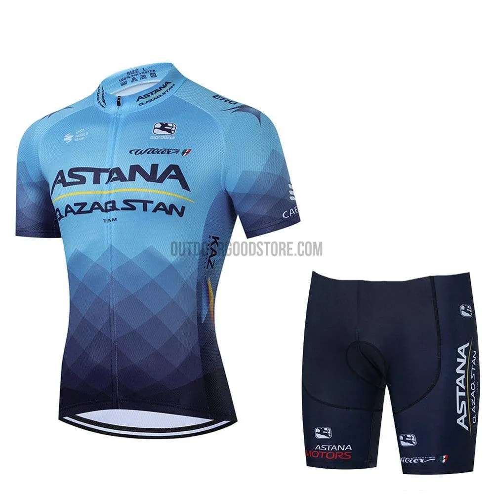 2022 Blue Cycling Bike Jersey Kit