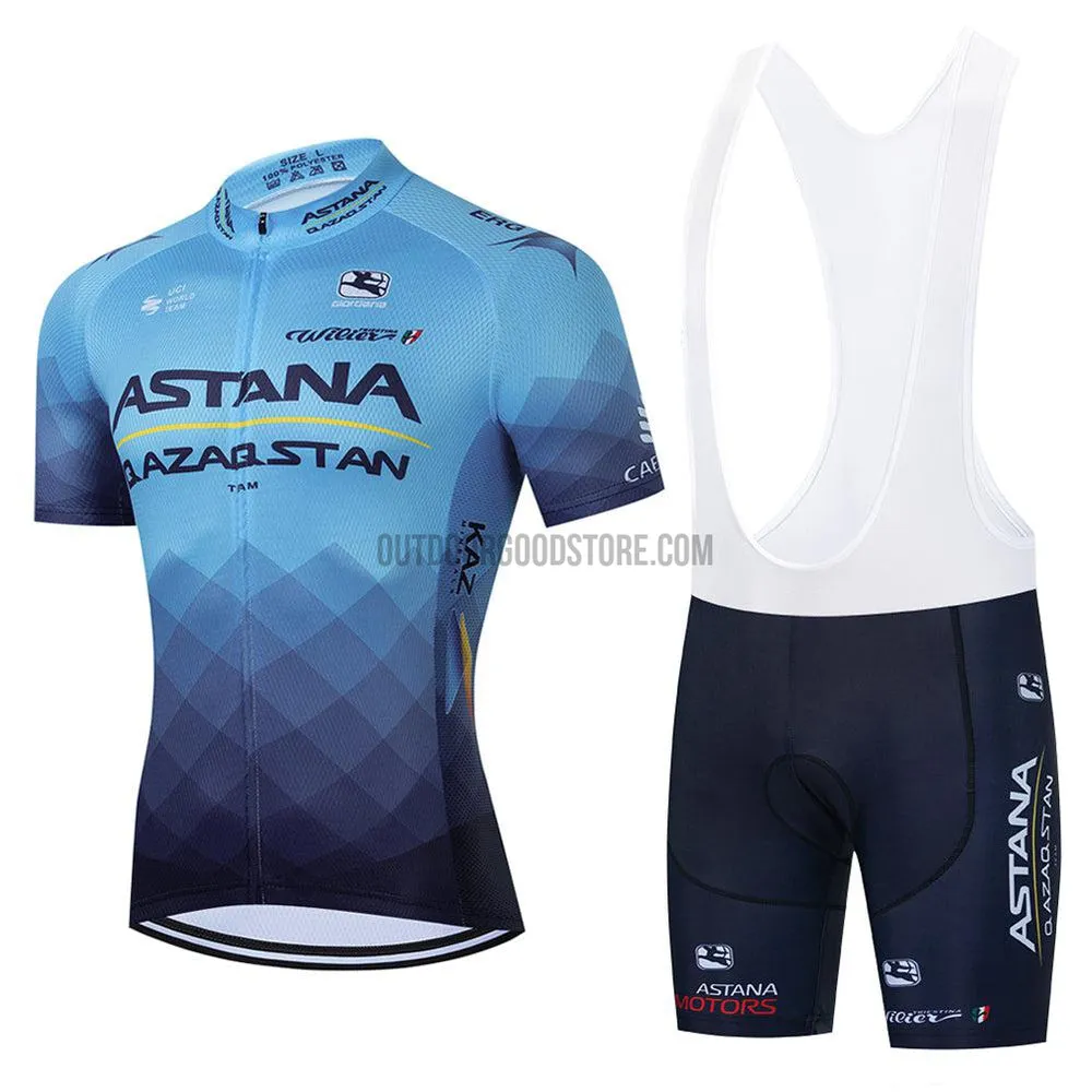 2022 Blue Cycling Bike Jersey Kit