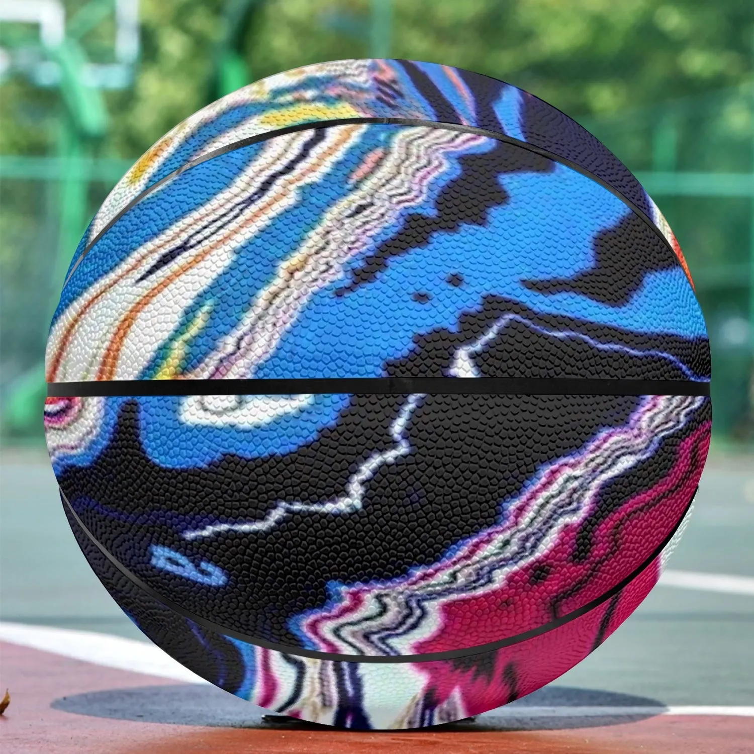 810. Basketball - Eight - Panel Printed