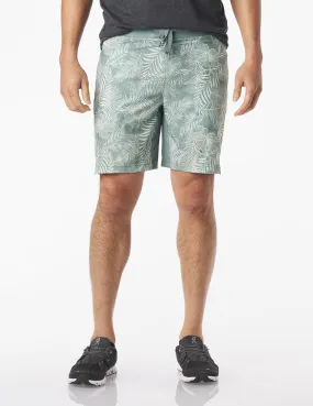 Acadia Short: Sage Tropic Print