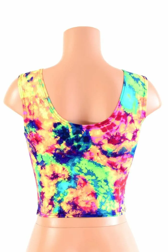 Acid Splash Crop Top