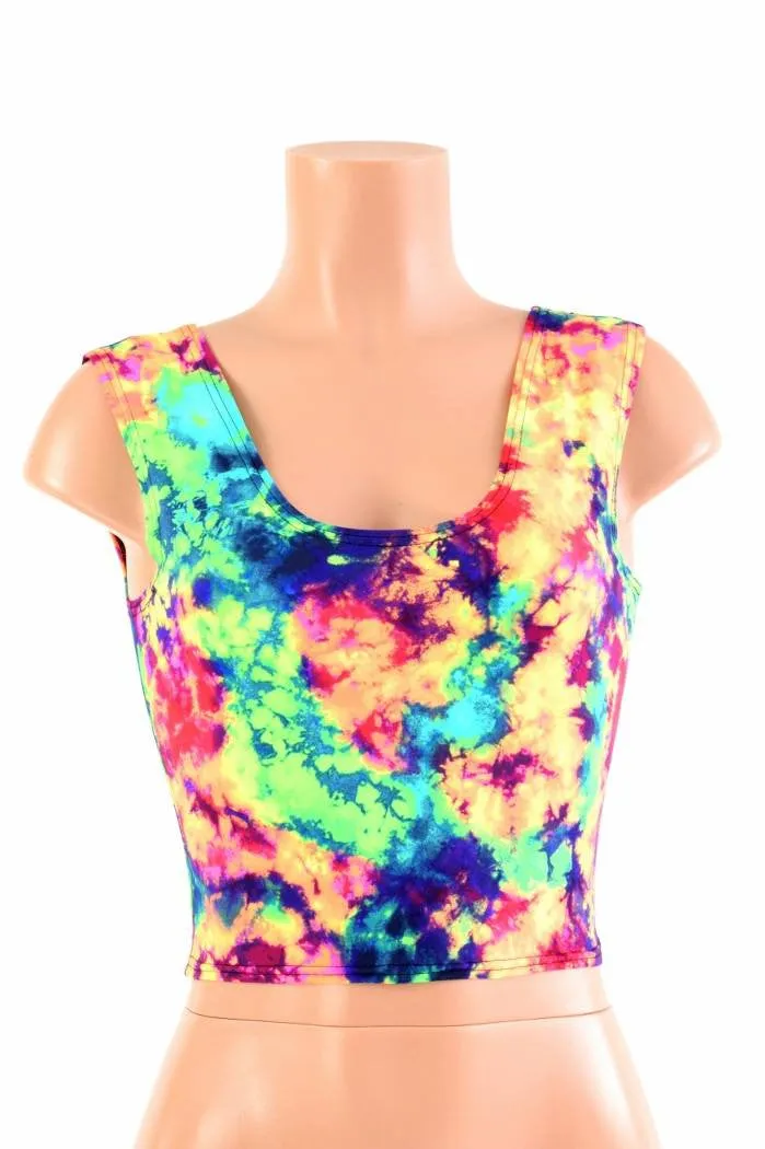 Acid Splash Crop Top