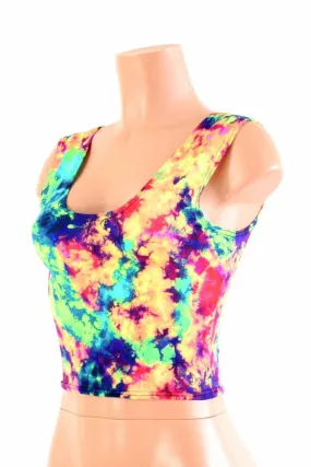 Acid Splash Crop Top