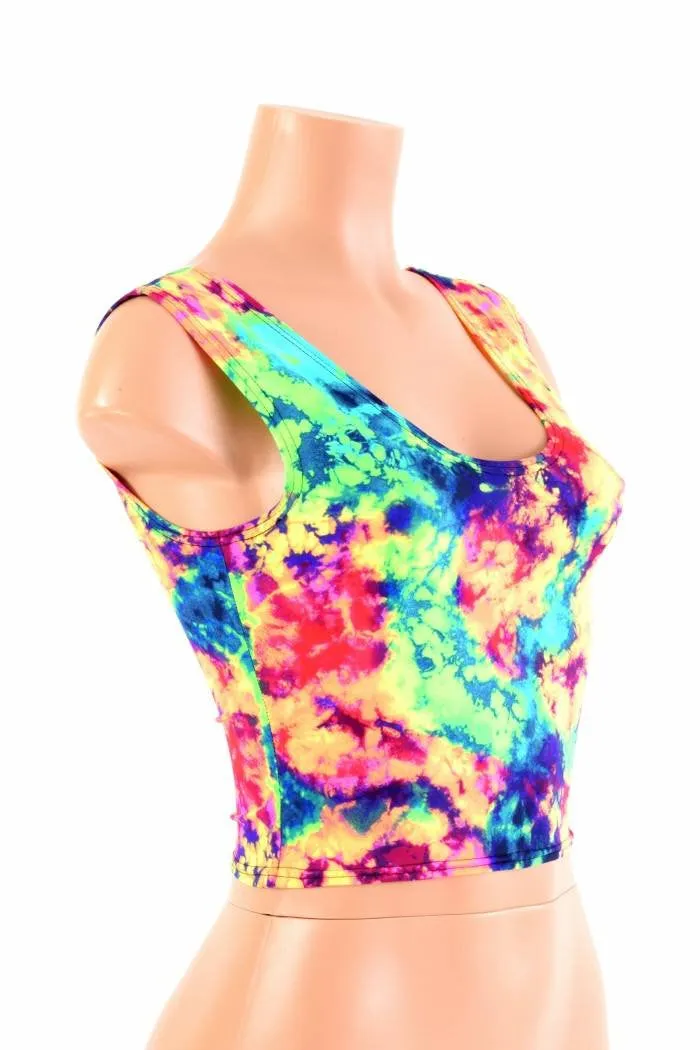 Acid Splash Crop Top