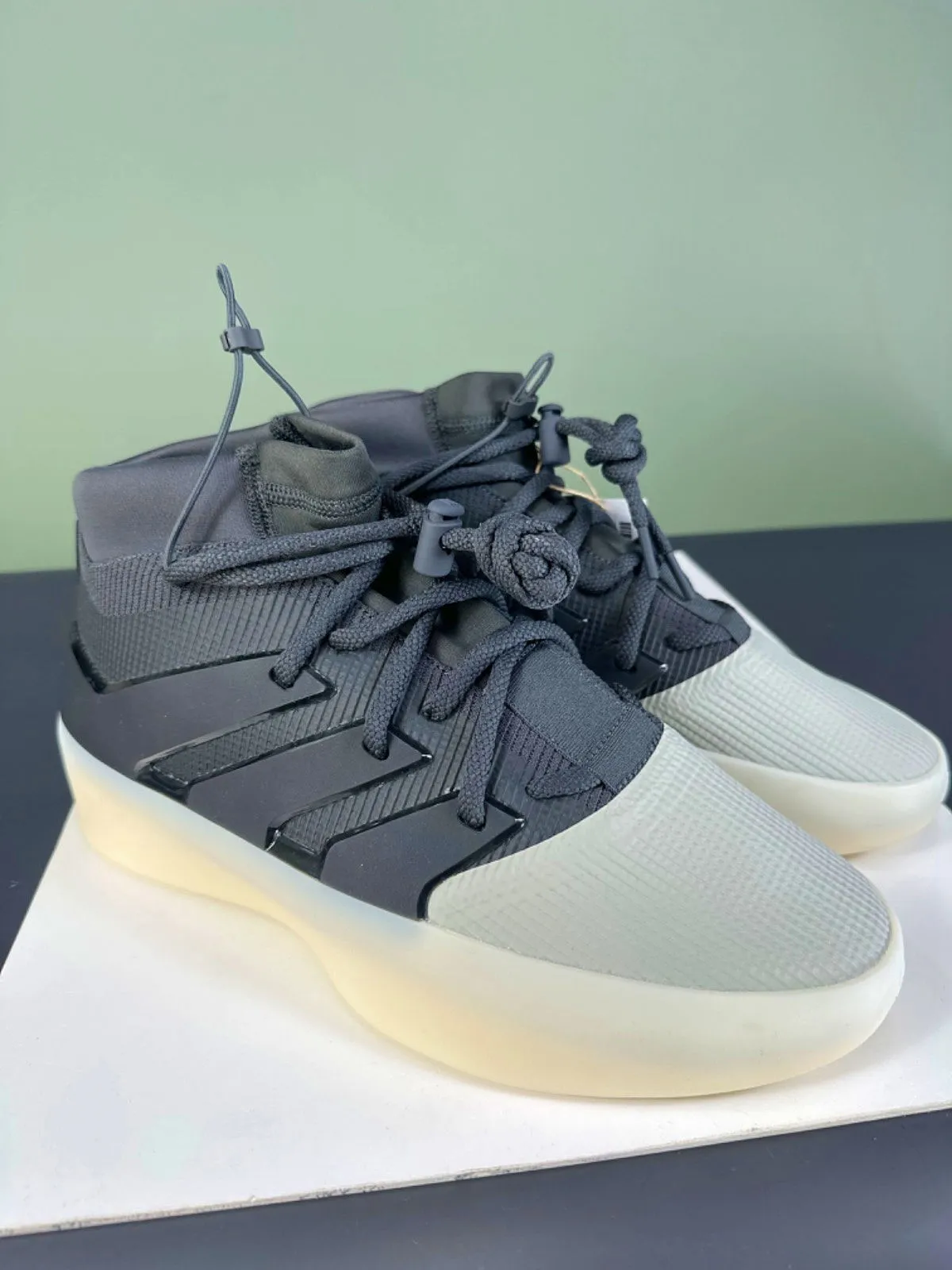 Adidas Black Fear Of God Basketball Sneaker UK 10.5