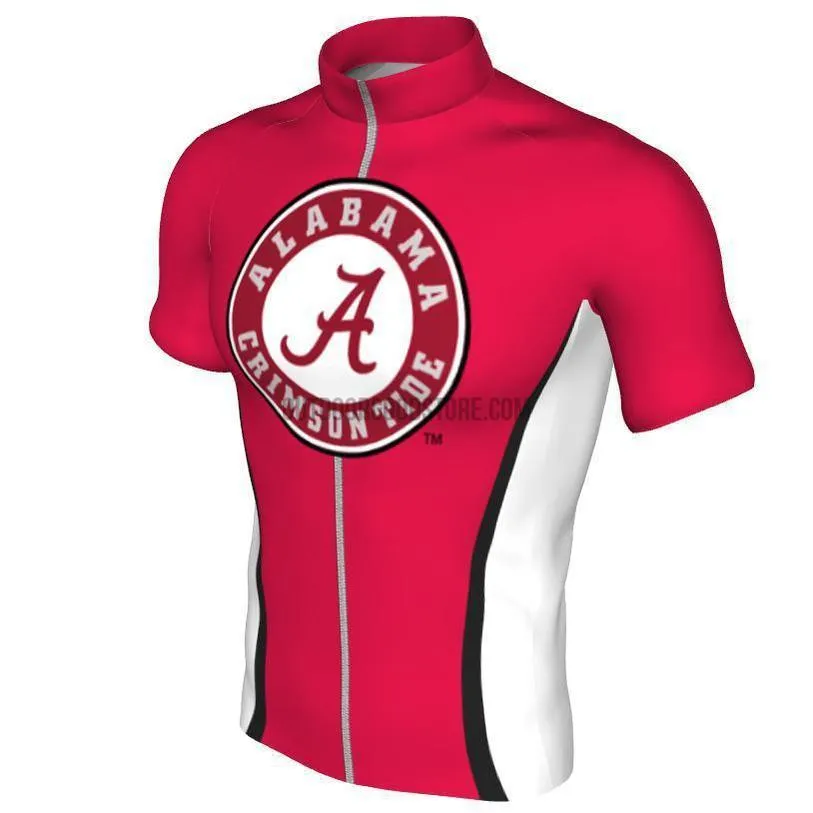 Alabama Crimson Tide Cycling Jersey (Customizable)