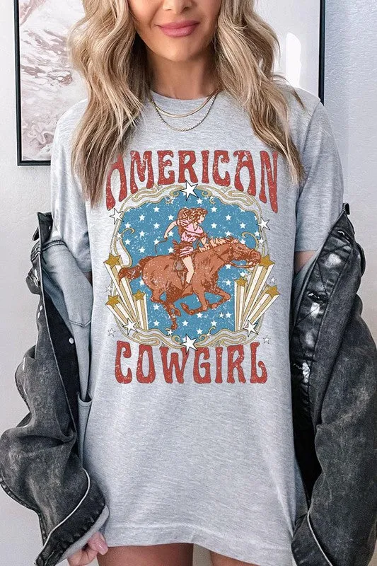 American Cowgirl Graphic T Shirts