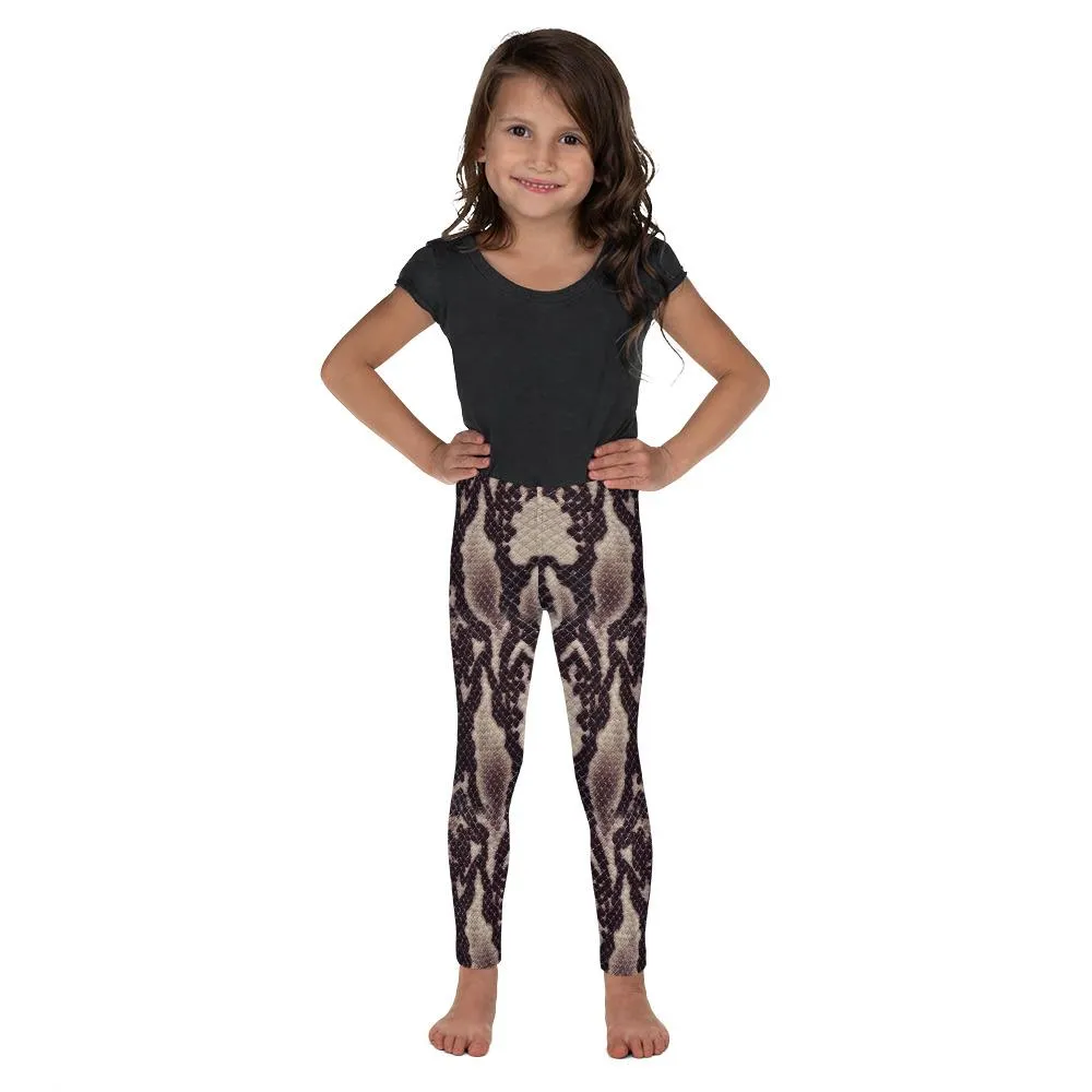 Anaconda Snake Skin Kid's Leggings