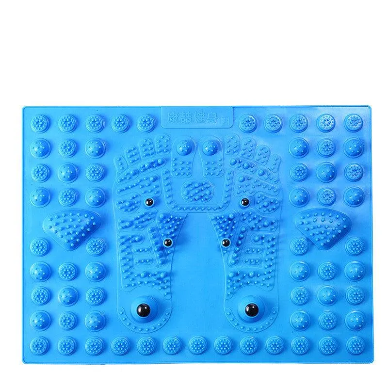 Anti-slip Bath Mat Foot Massage Cushions Magnetic Therapy Fitness Foot Mat