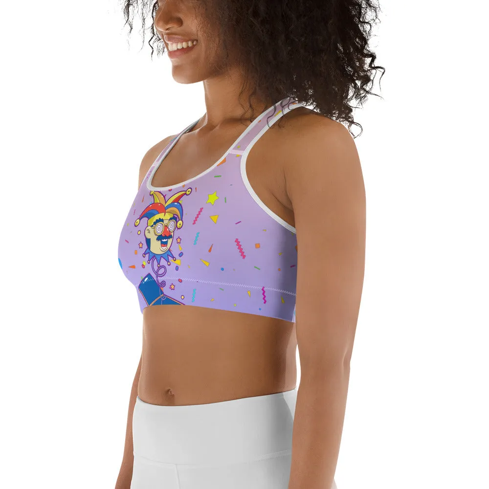 April Fool's Day Sports Bra