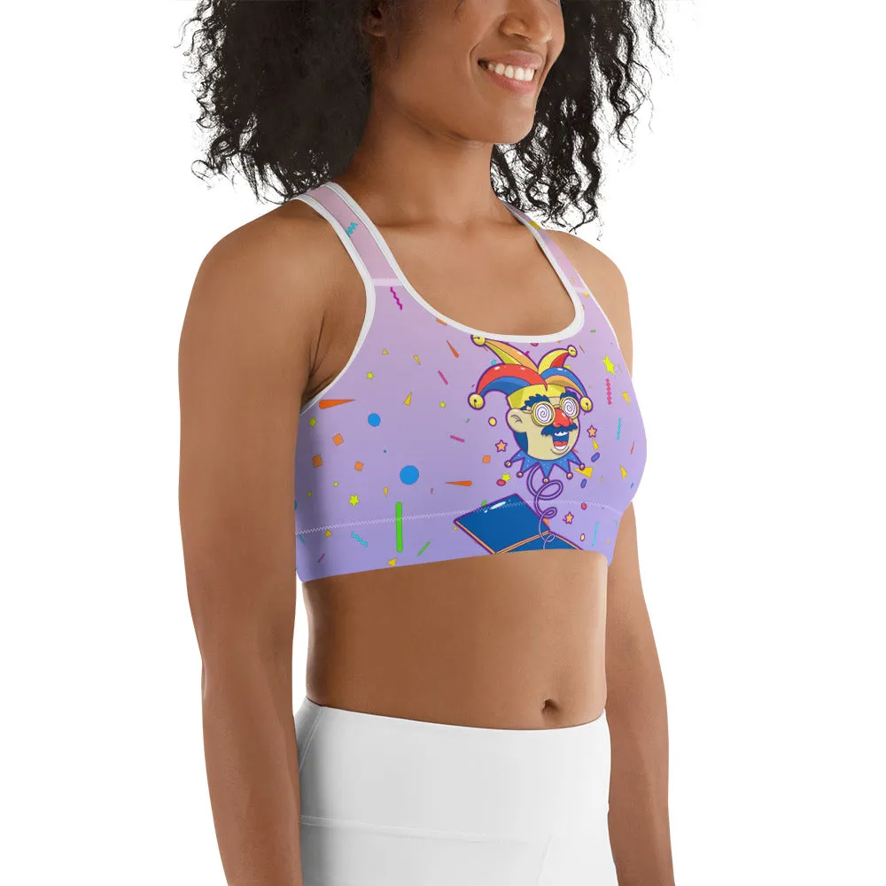 April Fool's Day Sports Bra