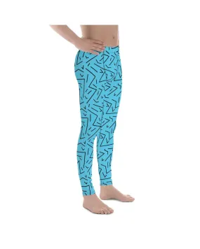 Aqua Black Line Meggings