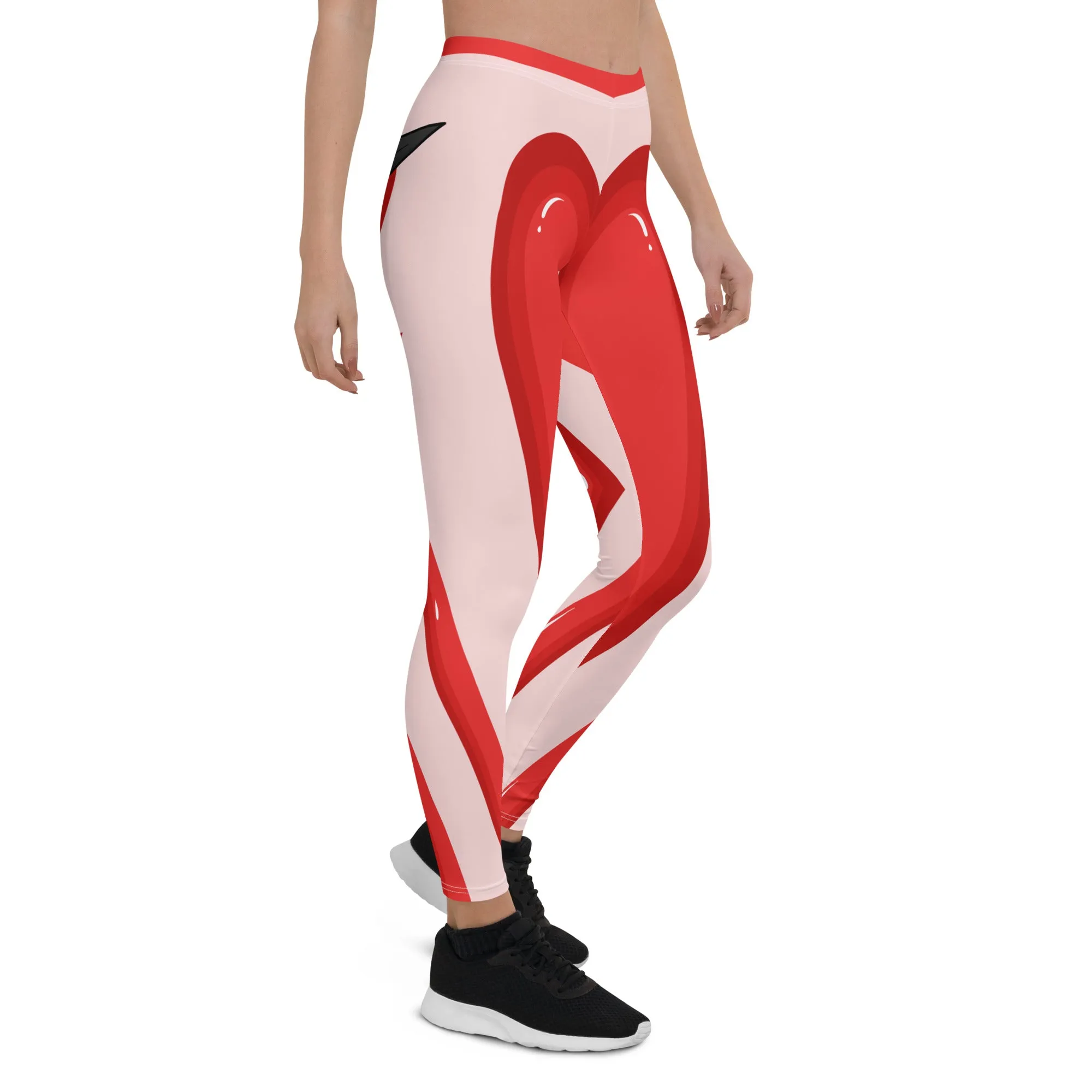 Arrow Heart Shaped Leggings