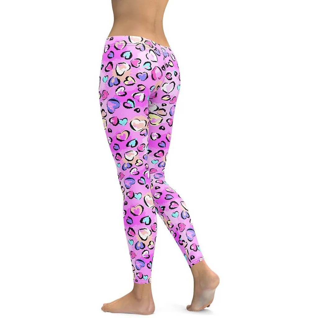 Artsy Heart Leggings