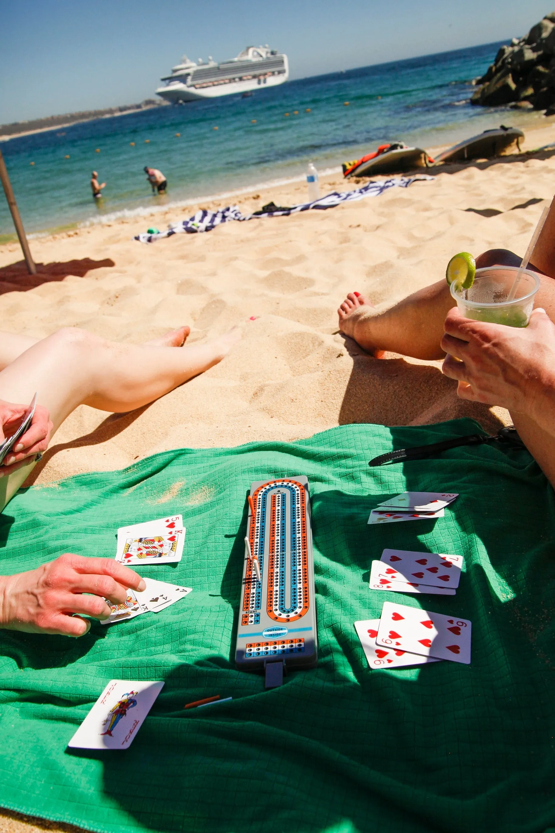 Backpack Cribbage Board