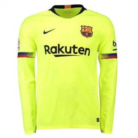 Barcelona Away 2018-2019 LongSleeve Jersey