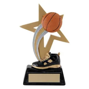 big star basketball resin  trophy