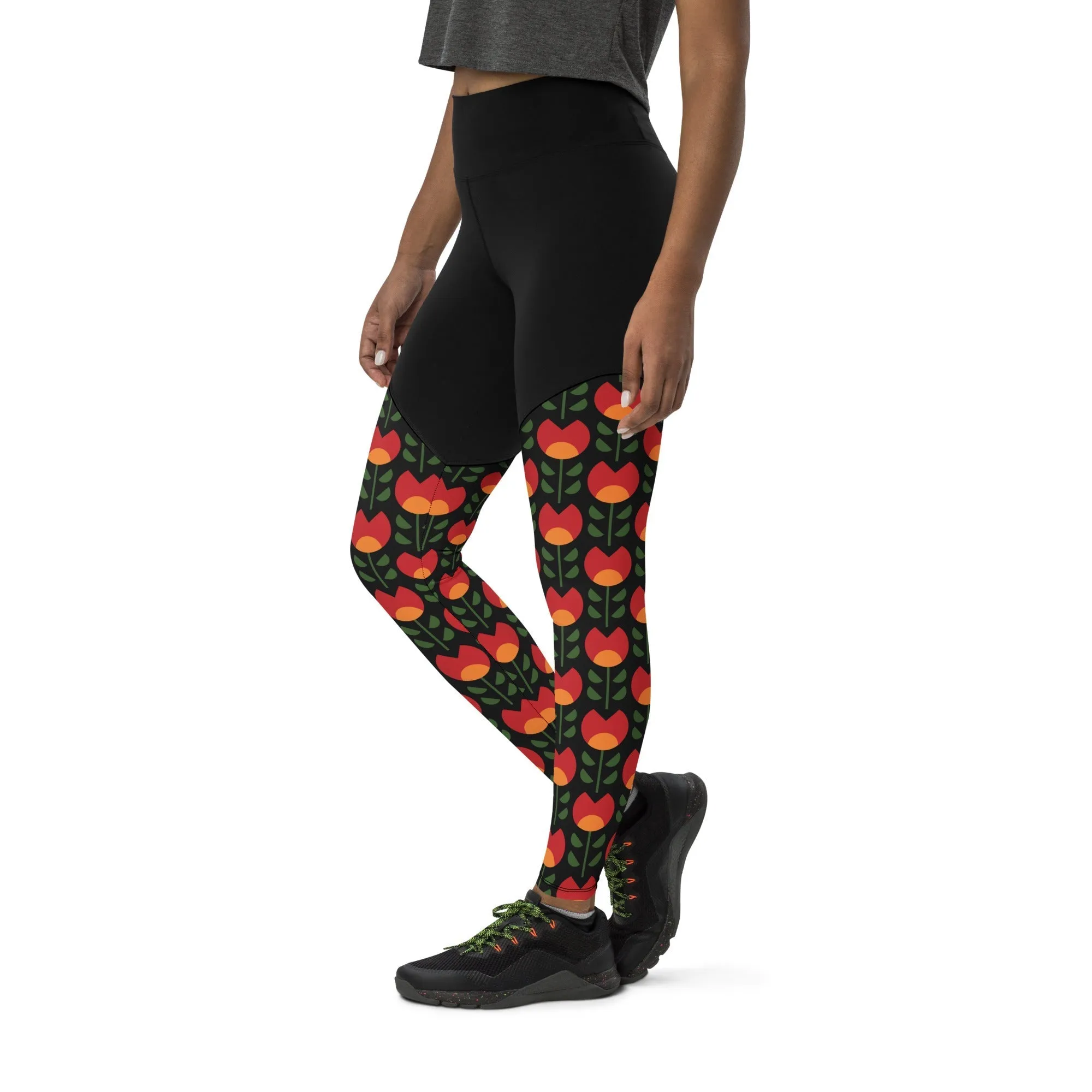 Black History Month Compression Leggings