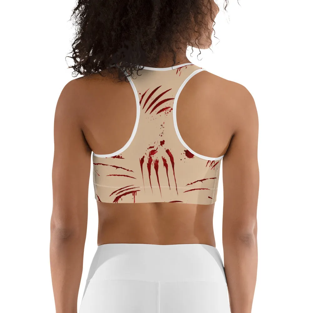 Bloody Halloween Sports Bra