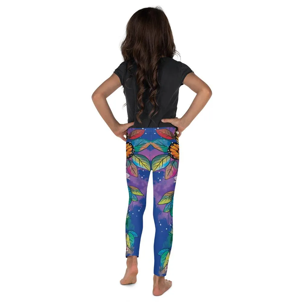 Blue Metamorphosis Kid's Leggings