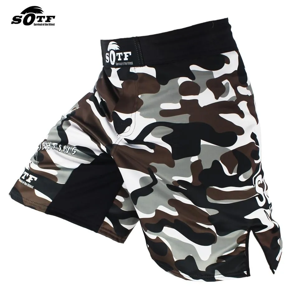 boxing pants printing MMA Shorts Fight Grappling Short Polyester Kick Gel Boxing