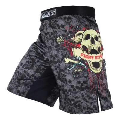 boxing pants printing MMA Shorts Fight Grappling Short Polyester Kick Gel Boxing