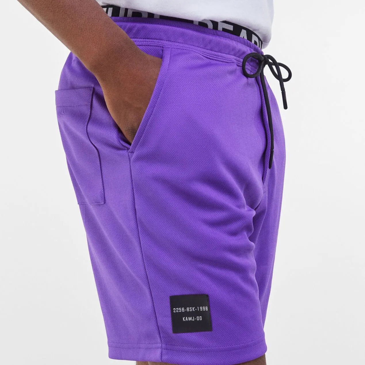 BR - Men 'Purple' Mesh jogger Bermuda Shorts BR282