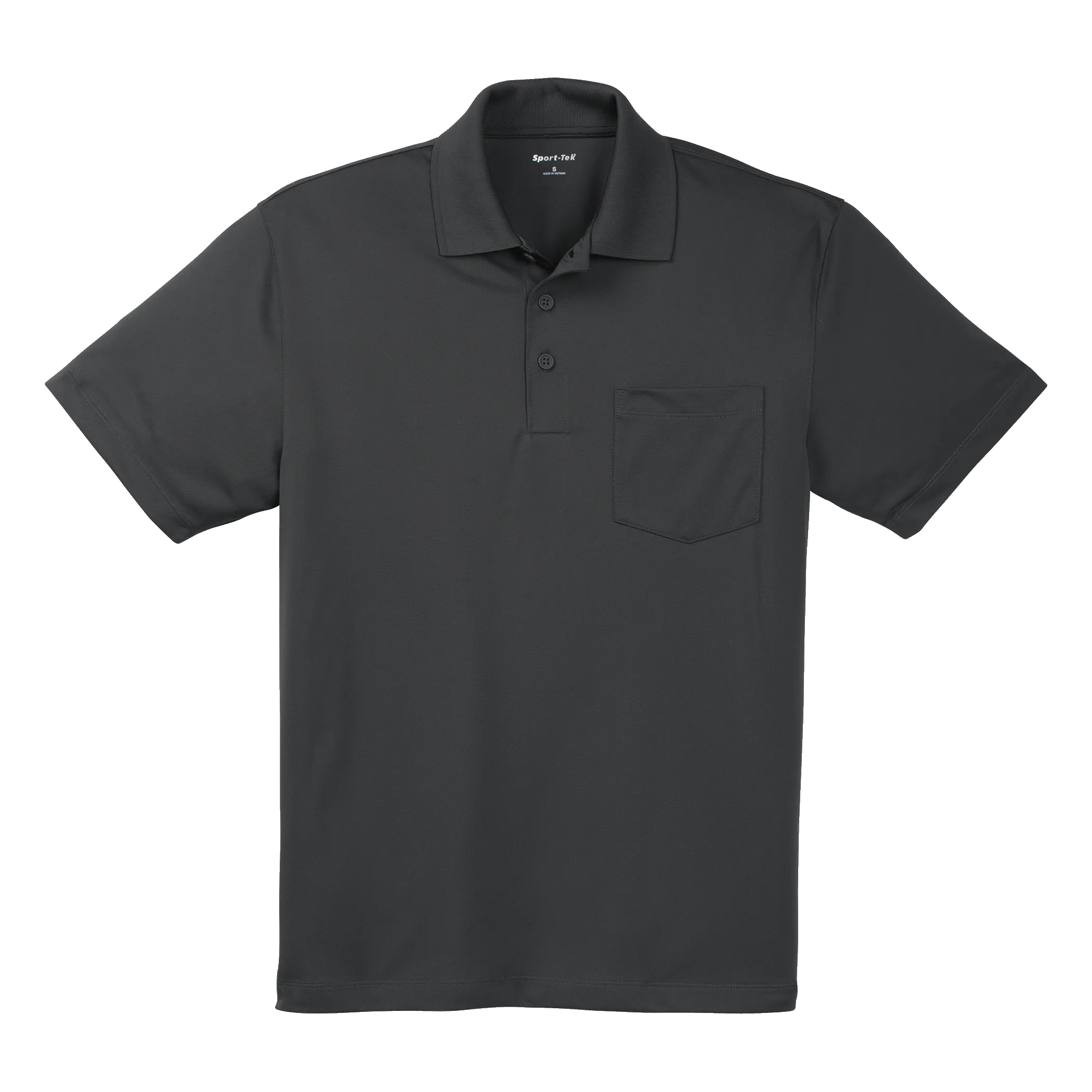 C1421 Mens Micropique Sport-Wick Pocket Polo