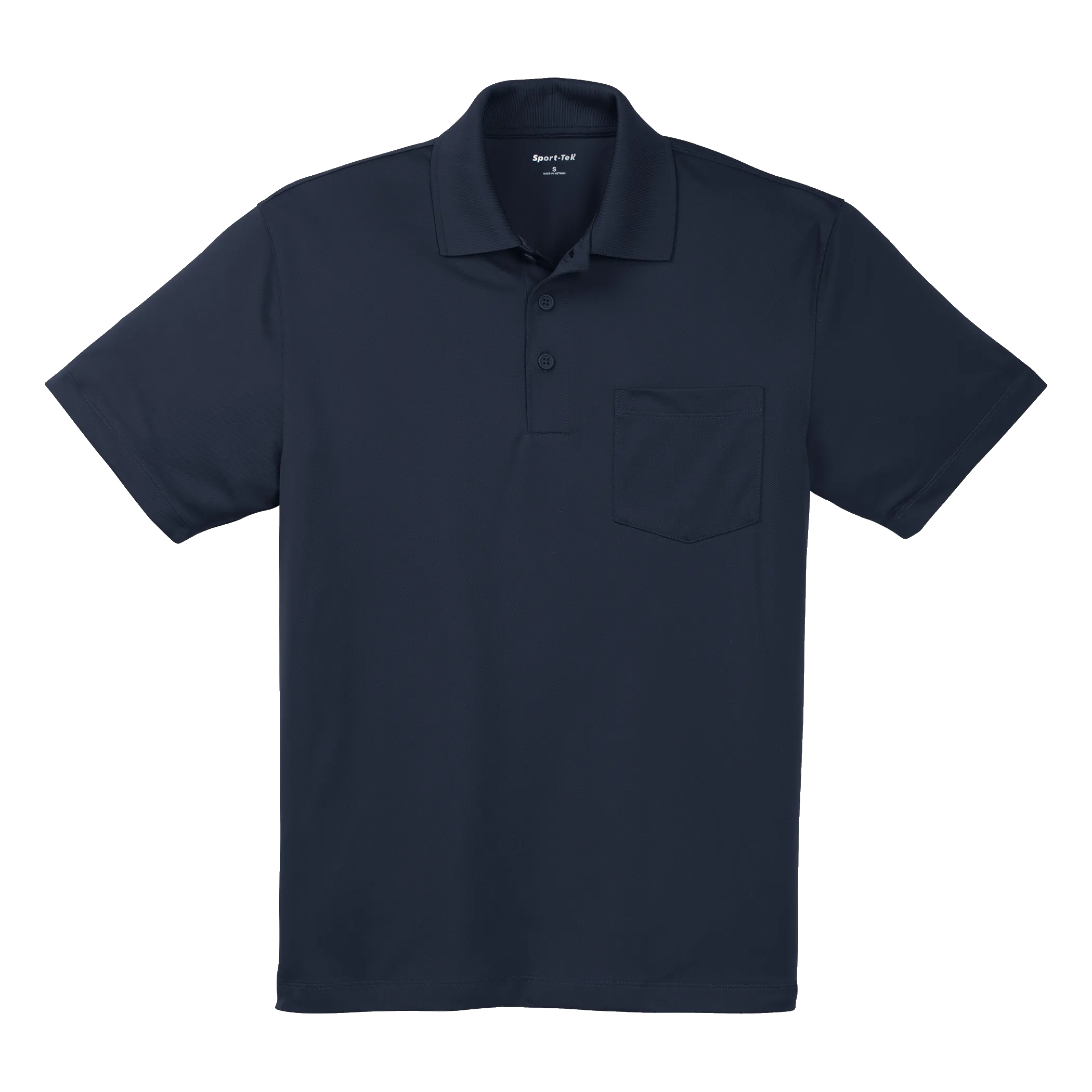 C1421 Mens Micropique Sport-Wick Pocket Polo