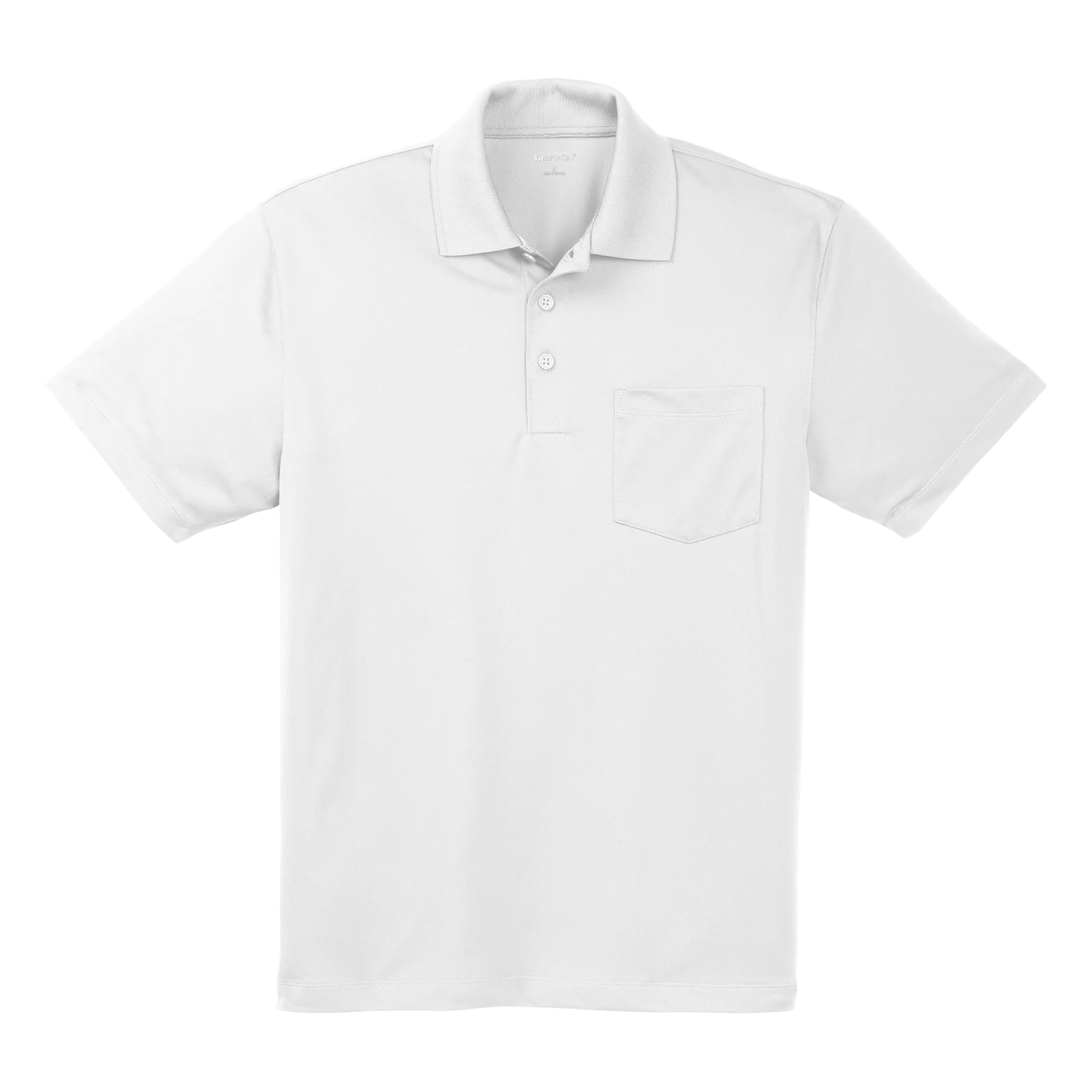 C1421 Mens Micropique Sport-Wick Pocket Polo