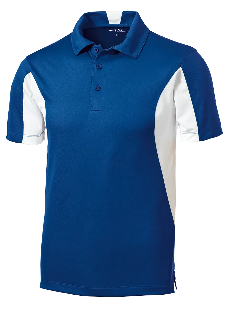 C1765M Mens Side Blocked Micropique Sport-Wick Polo