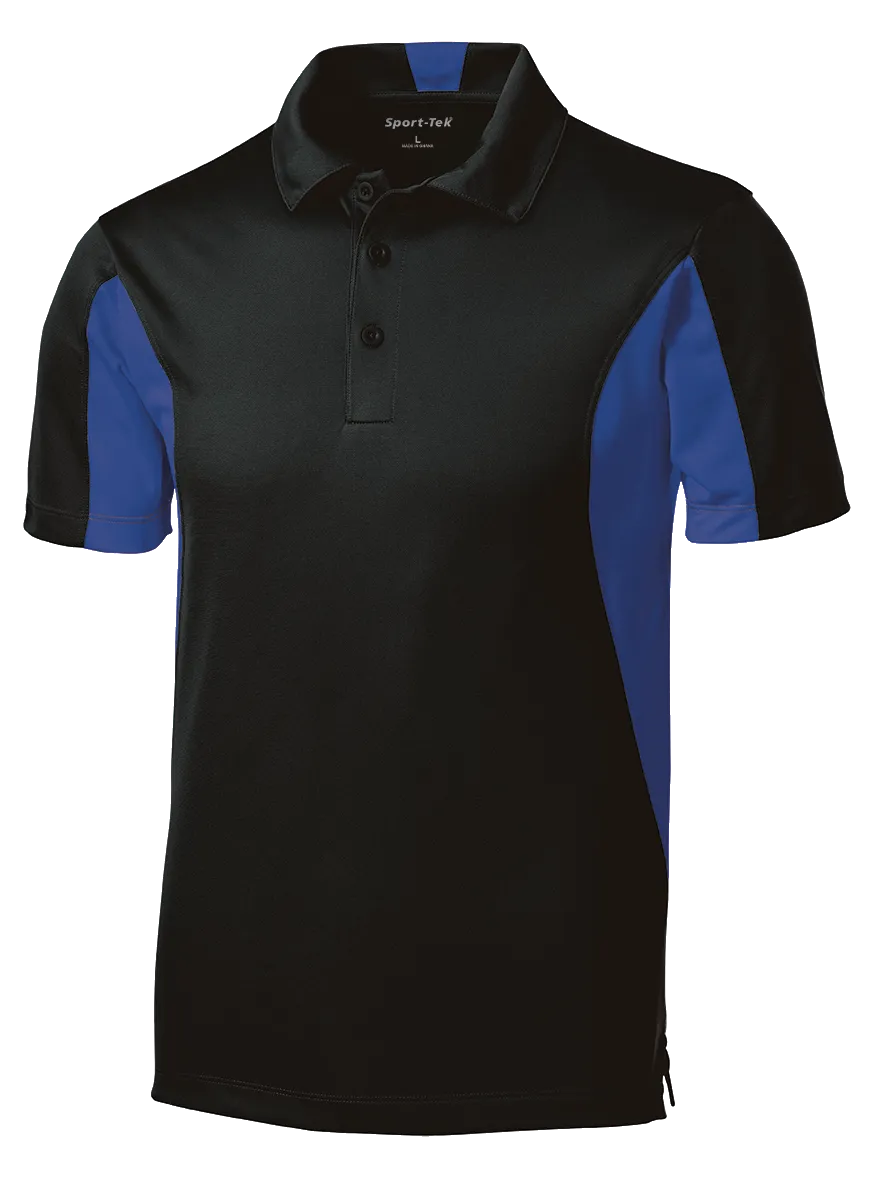 C1765M Mens Side Blocked Micropique Sport-Wick Polo