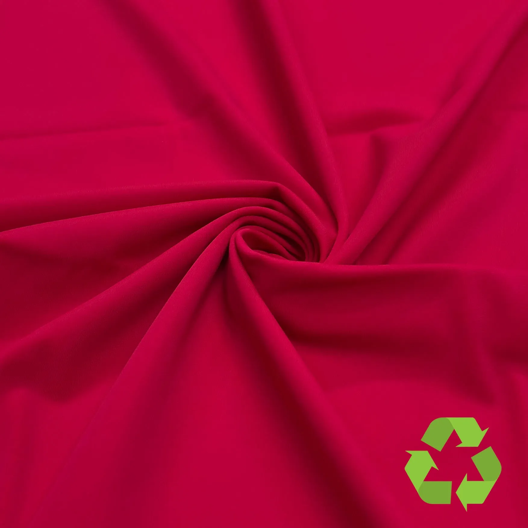 Cherry Pink Palm Rec 18 Recycled Nylon Spandex Swimsuit Fabric