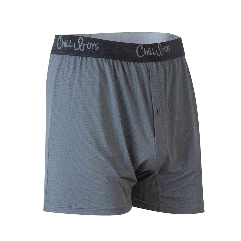 Chill Boys Performance Boxers - Cool, Soft, Breathable Men's Boxers