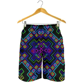 Chromatic Lattice Men's Shorts