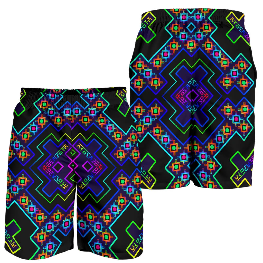 Chromatic Lattice Men's Shorts