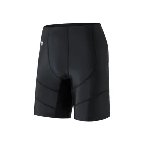 Classic Black UPF50  Mens Swim Shorts