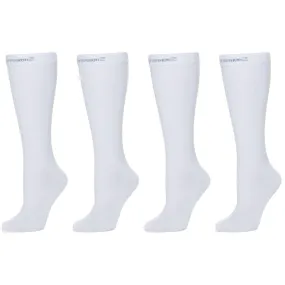 Compression Socks (20-30 mmHg) - White 2 Pack