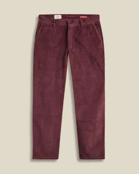 Corduroy Trousers - Bordeaux