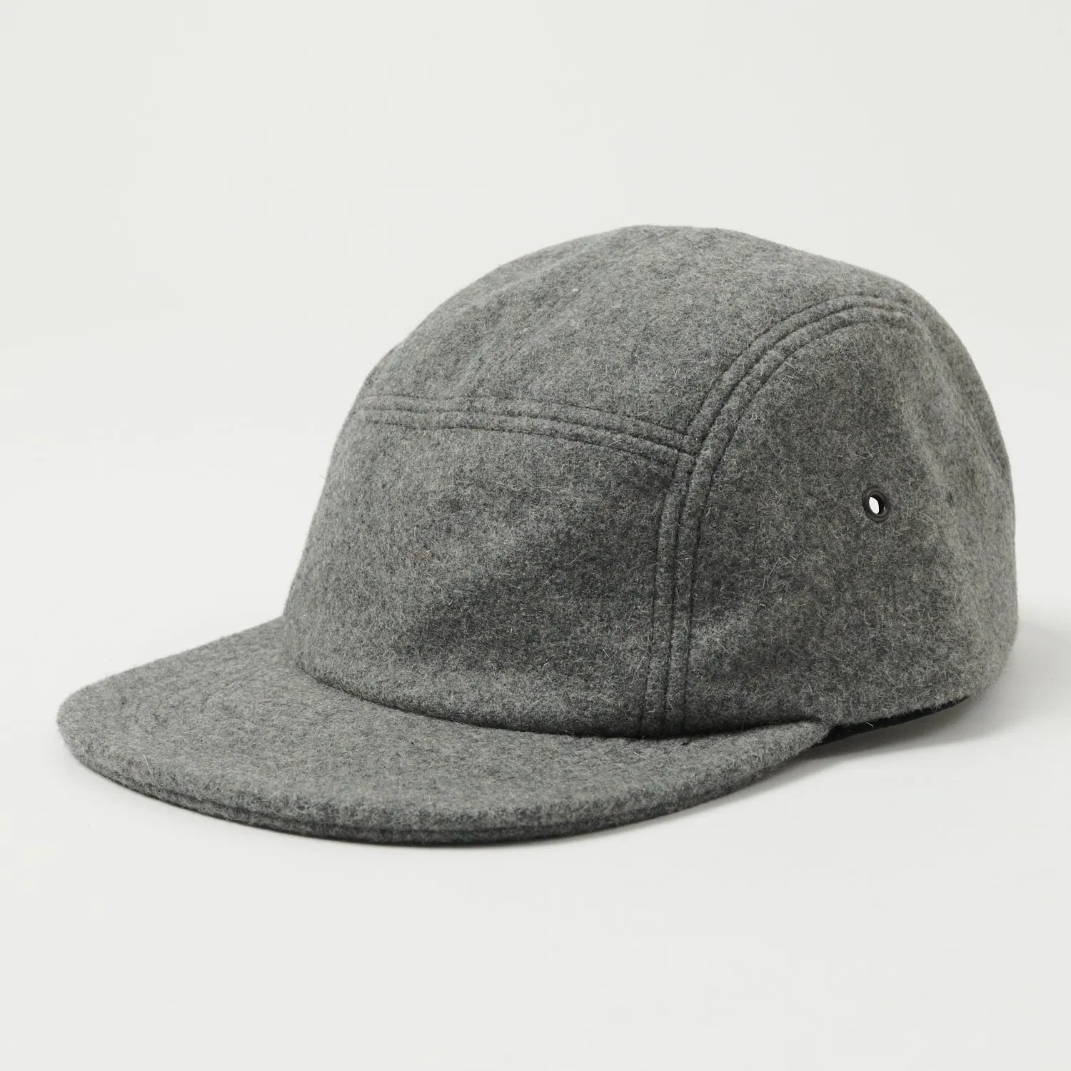 Crown Cap 5 Panel Ball Cap - Grey