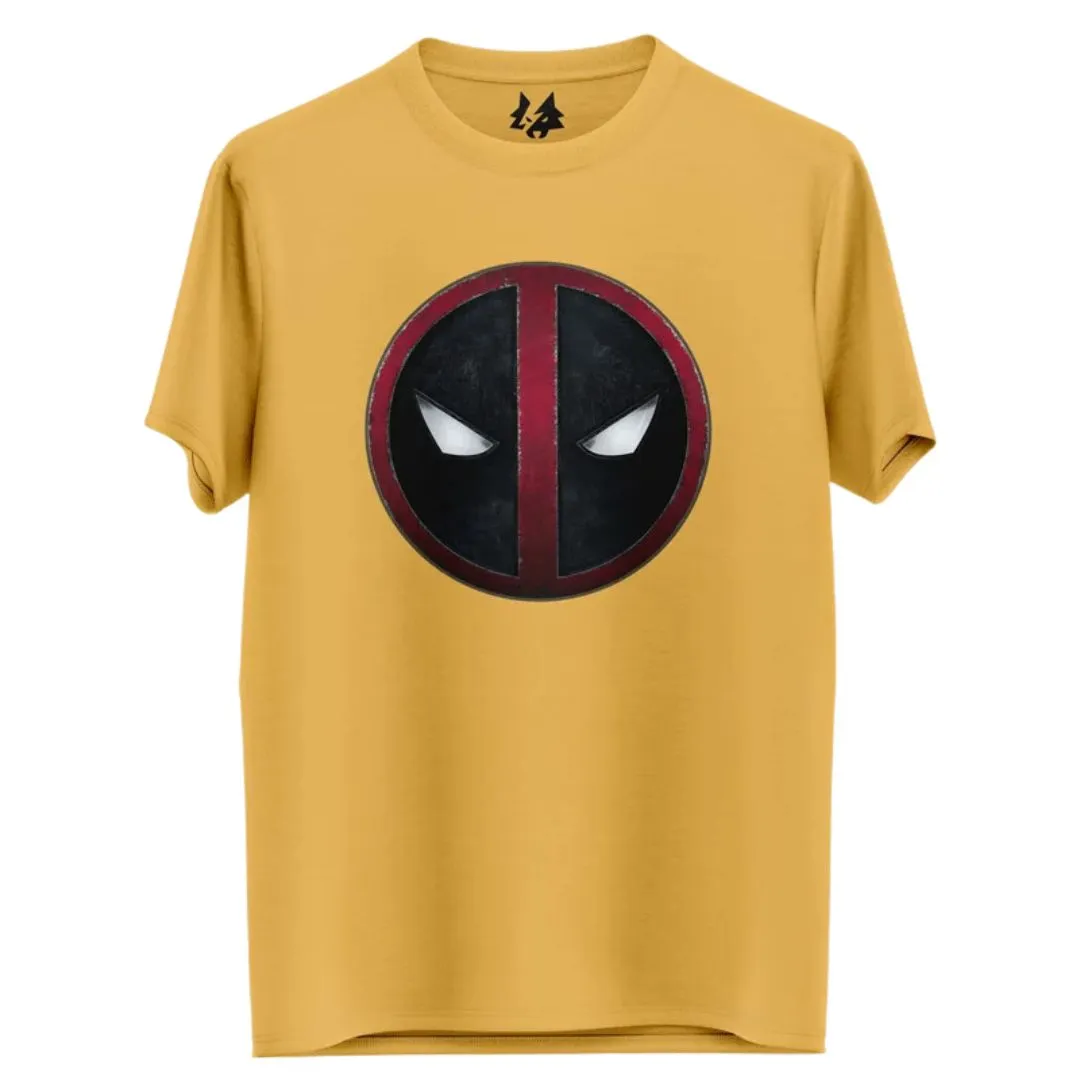 Deadpool Emblem: Metallic Logo - Marvel Official T-Shirt