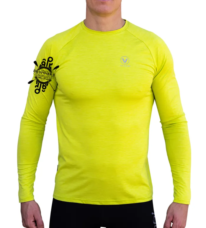 DRUMMERS - UV Performance L/S Tech Top - Lime - CUSTOM