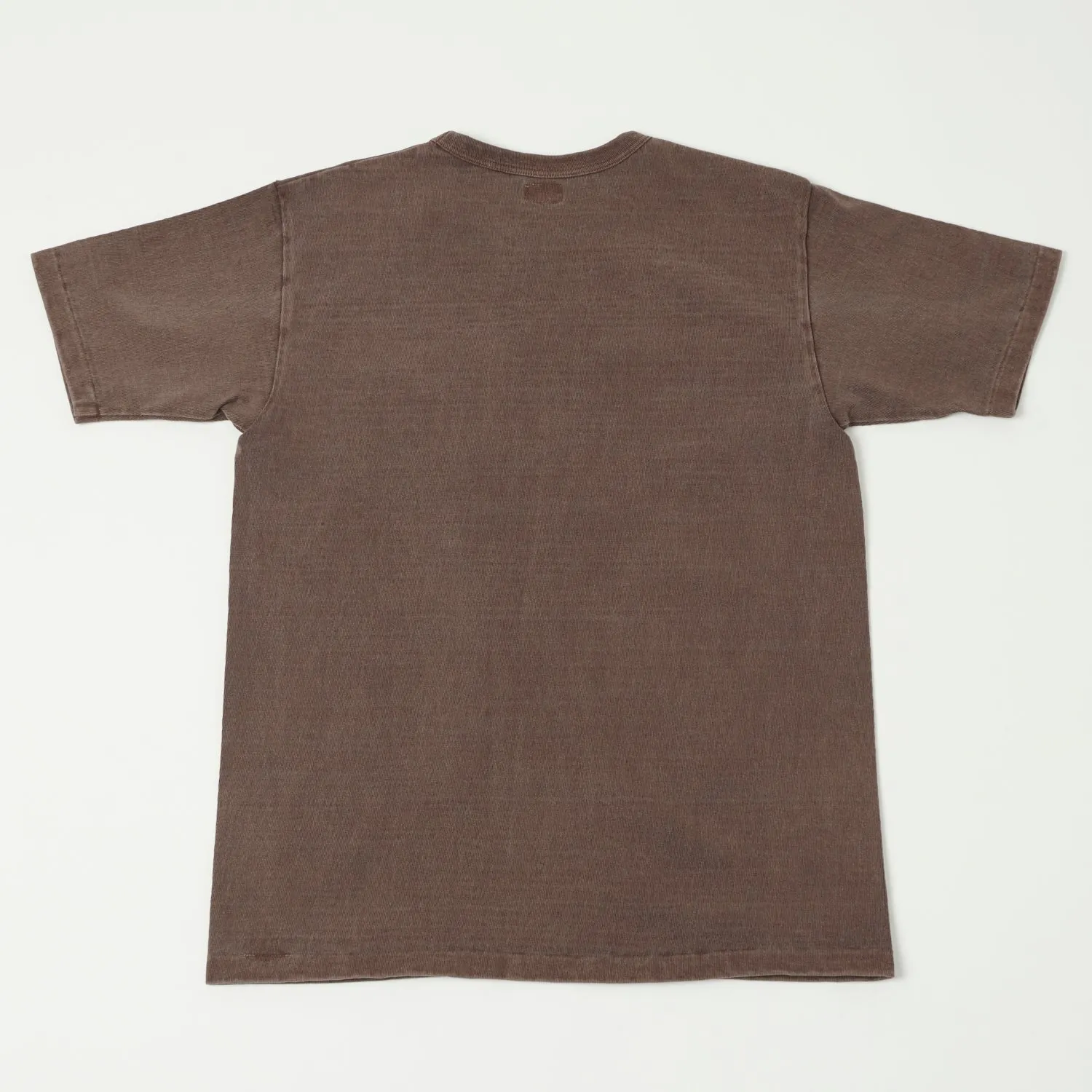 Dubbleworks Heavy Fabric Pigment Pocket Tee - Mad Brown