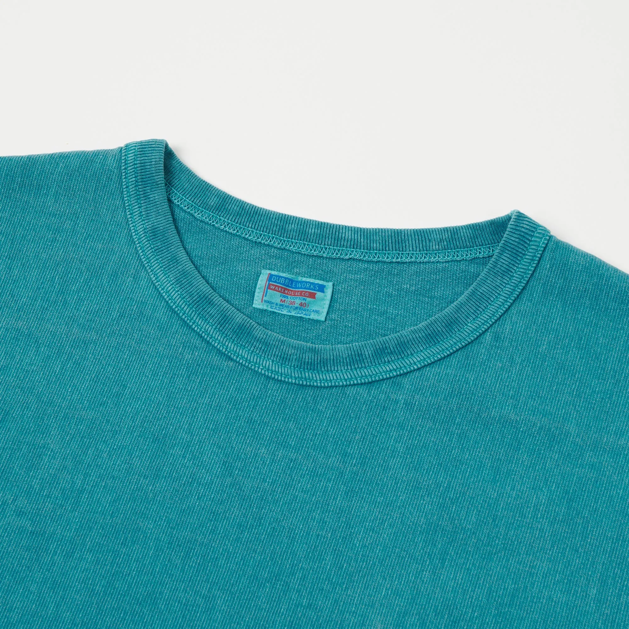 Dubbleworks Heavy Fabric Pigment Pocket Tee - Turquoise