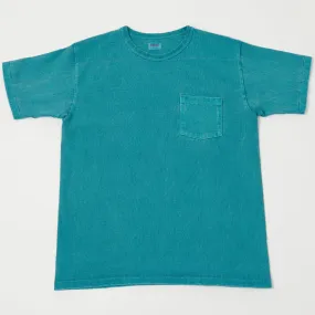 Dubbleworks Heavy Fabric Pigment Pocket Tee - Turquoise